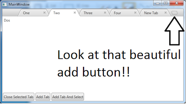add button